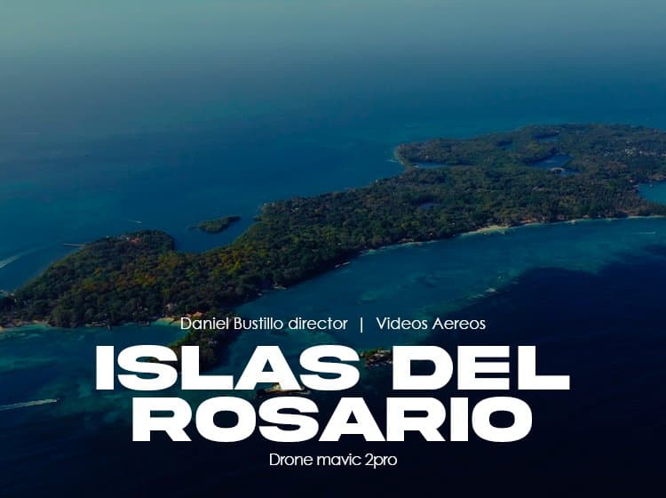 Islas del Rosario — Drone